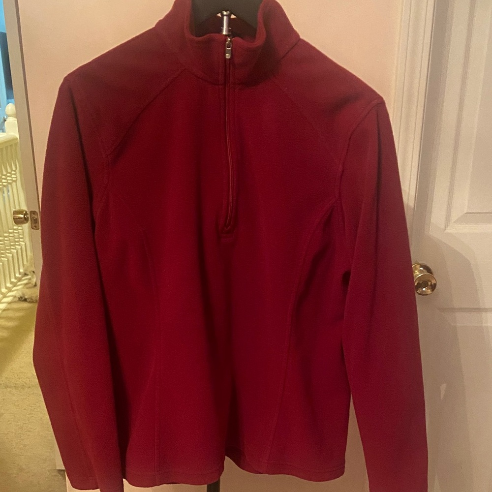 Lands' End Deep Burdundy Pullover